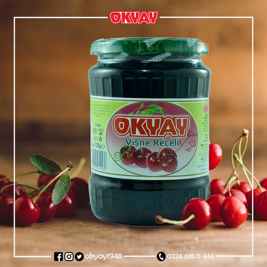 En leziz Vişne Reçeli OKYAY’da!

Tüm ürünlerimiz ve siparişleriniz için okyayhelva.com.tr adresini ziyaret edebilir ve 0324 616 0 444 sipariş hattımız ile iletişime geçebilirsiniz.