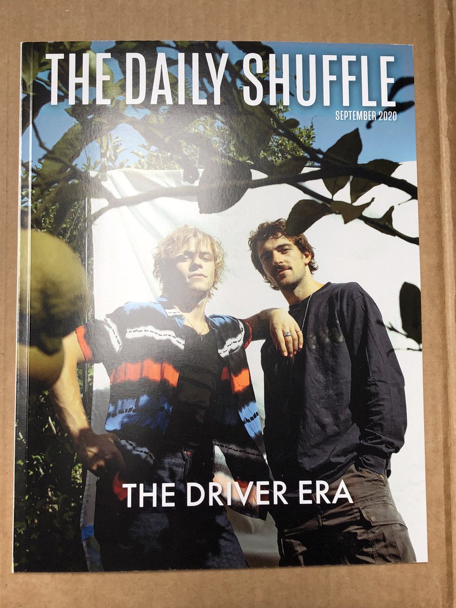 sammiir5's tweet photo. Got my copy of @TheDailyShuffle with @thedriverera cover! 😁 https://t.co/zSBnLvvBdB