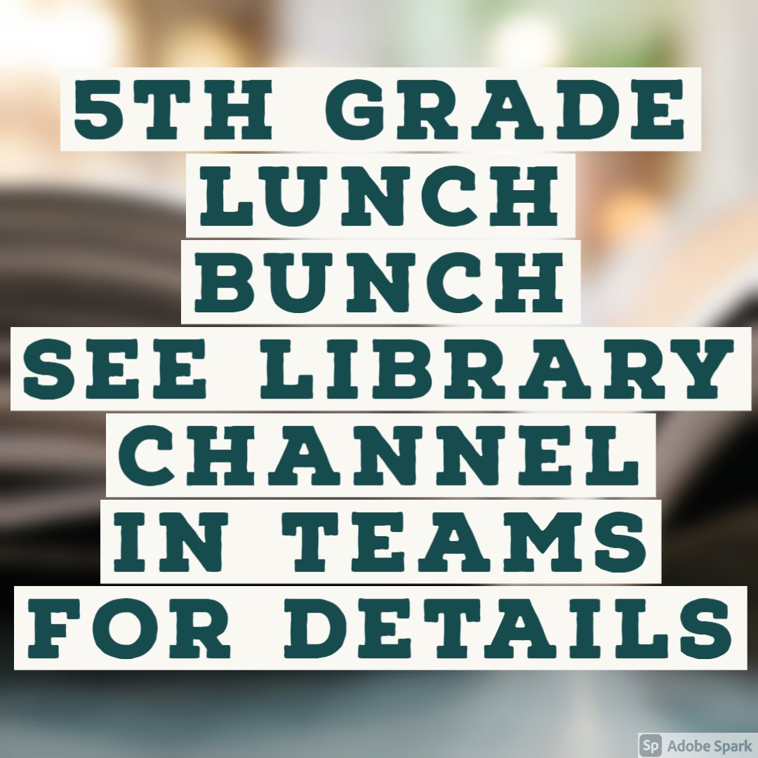 ComancheLibrary's tweet photo. Remote Learners! Join us for a read aloud during lunch next week. Next week’s book is Frindle by Andrew Clements #emsproud #itsaspurthing @md_schomers @mmendellAP #ems_libraries https://t.co/iQEUpHTawr