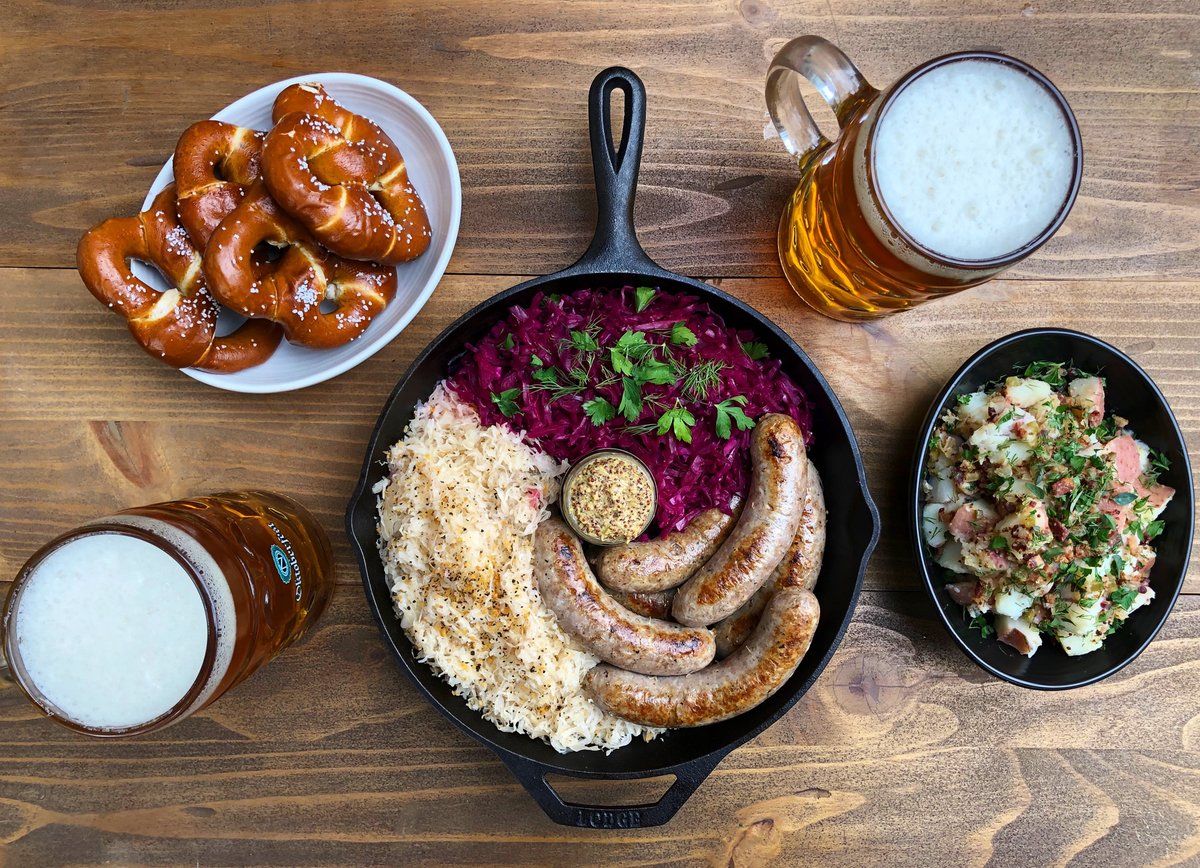Planning on attending Thursday's night's virtual trivia with Ty Connor? (It's free! RSVP at https://t.co/tZhuHn5BJd.) We have a special treat for locals: this week's cook-at-home Ninkasi Eugene Dinner Club Box is an Oktoberfest Feast! Order at https://t.co/l1FcPoJec4 https://t.co/2cgkDAFFrb
