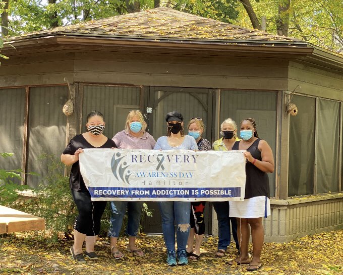 RAD2020Hamilton's tweet photo. Womankind Addiction Service asked their residents to reflect on Recovery Month today @AMHOnt #CelebrateRecovery https://t.co/rvpAzKBMAE