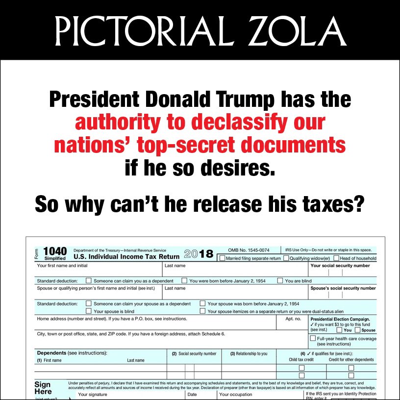Is this our nations’ most sensitive document? ⁣
.⁣
.⁣
.⁣
.⁣
.⁣
#donaldtrump #votehimout #trumptaxesexposed #trump #trumptaxes #vote