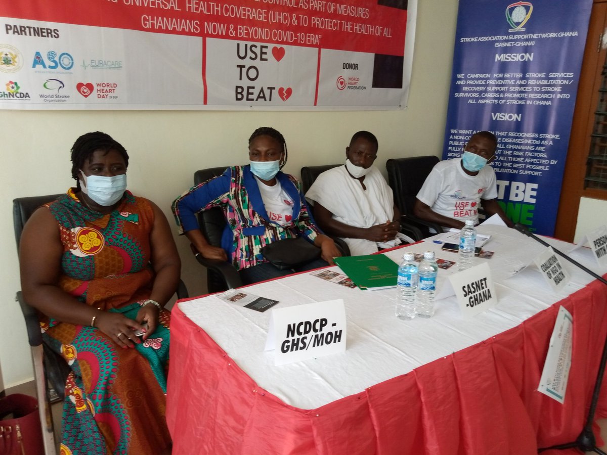 SirAdAdams@strokeghana (@adadams10) on Twitter photo MoH/GHS agrees with Prof . Sliwa's statement"it's Paramount that we pay special attention to those who are at greater risk of complications from COVID19"
#Pressconference <a href="/WHD2020/">World Hunger Day 2020</a>
<a href="/worldheartfed/">World Heart Federation</a> <a href="/mohgovgh/">Ministry of Health, Ghana</a> <a href="/DSD_GHS/">Disease Surveillance Dept_GHS</a> <a href="/health_ghs/">Ghana Health Service</a> <a href="/NCDGhana/">NCD Ghana</a> <a href="/AfricanStroke/">African Stroke Organization(ASO)</a> <a href="/WHO/">World Health Organization (WHO)</a> <a href="/un_ncd/">@UN Task Force #NCDs</a> <a href="/ncdalliance/">NCD Alliance</a> MoH/GHS agrees with Prof . Sliwa's statement"it's Paramount that we pay special attention to those who are at greater risk of complications from COVID19"
#Pressconference <a href="/WHD2020/">World Hunger Day 2020</a>
<a href="/worldheartfed/">World Heart Federation</a> <a href="/mohgovgh/">Ministry of Health, Ghana</a> <a href="/DSD_GHS/">Disease Surveillance Dept_GHS</a> <a href="/health_ghs/">Ghana Health Service</a> <a href="/NCDGhana/">NCD Ghana</a> <a href="/AfricanStroke/">African Stroke Organization(ASO)</a> <a href="/WHO/">World Health Organization (WHO)</a> <a href="/un_ncd/">@UN Task Force #NCDs</a> <a href="/ncdalliance/">NCD Alliance</a>