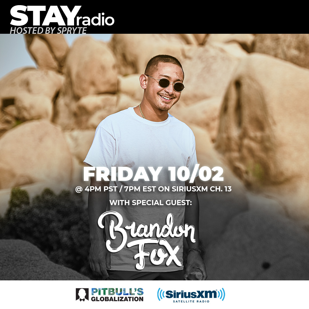 Got one of the Bay Area's finest in the building this Friday!! Tune in to Globalization Channel 13 (SiriusXM) at 4pm PST / 7pm EST. @brandonthefox @GlobalizationXM https://t.co/Jrq2RcT68G