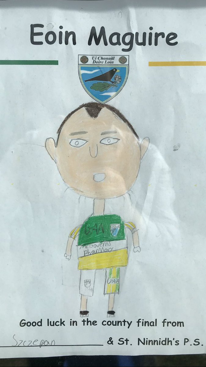 County final fever has hit <a href="/DerrylinGFC/">Derrylin GFC</a> ahead of Saturday’s big game! <a href="/FermanaghGAA/">Fermanagh GAA</a>