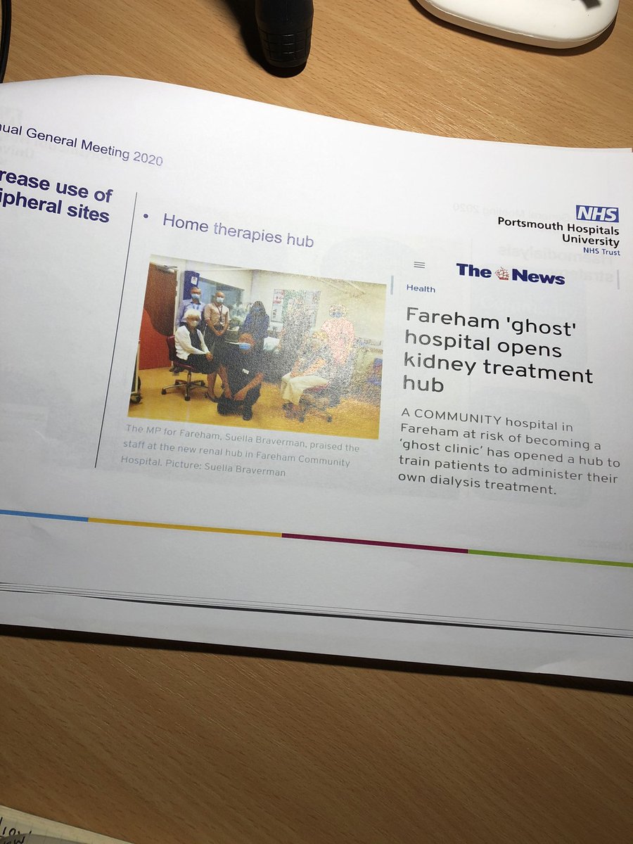 More fantastic updates to the @QAHospitalNews AGM on our renal services now from <a href="/borman_natalie/">Natalie Borman</a> Impressive news of recent developments and future plans, and making the most of technology to empower patients #alwaysimproving