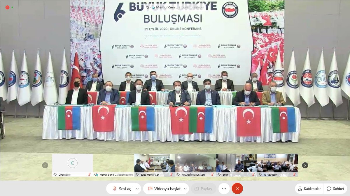Çağı erdemle, dünyayı adaletle, insanlığı merhametle buluşturmak için ter döken erdemli sendikal hareketin ilk dijital Türkiye Buluşmasını gerçekleştiriyoruz. 

#MemurSenTürkiyeBuluşması