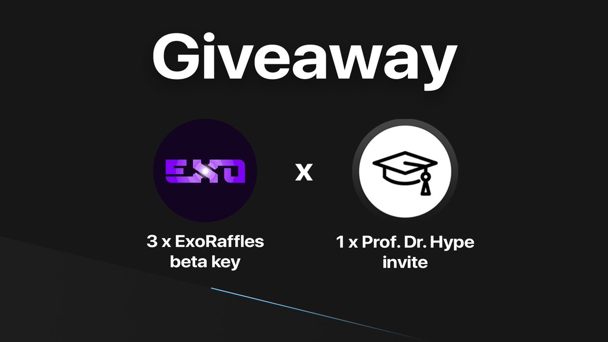 HypeAppSneakers's tweet photo. Let's give away 3 copies of ExoRaffles Bot and a free invite to Prof. Dr. Hype 🥳

To enter:
- Like and retweet
- Follow @ExoRaffles @ProfDrHype 
- Reply with "🎁"

Ends in 2 days. Good Luck! https://t.co/qNIpF9FbGo