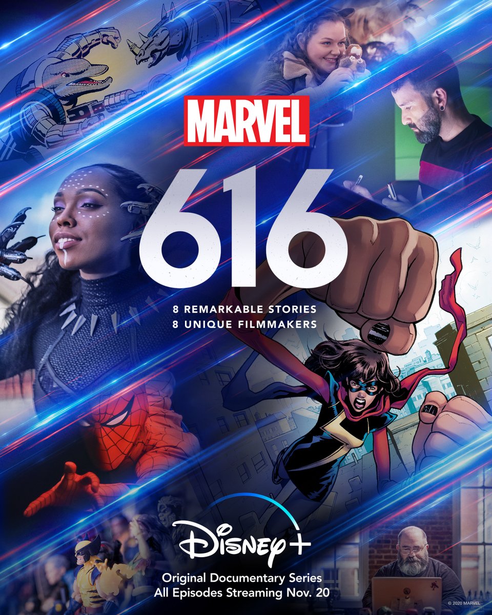 Uncover how your favorite comics have inspired the world right outside your window. All episodes of <a href="/Marvel/">Marvel Entertainment</a>’s 616 premiere Nov. 20 on #DisneyPlus. #Marvel616