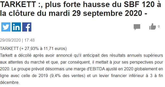 StoicTrend's tweet photo. Tarkett (#TKTT), pas actionnaire. (Début Trend).⚠️Evolue toujours sous MM200 Hebdo. Ouverture sur gap haussier et breakout des 11.44 avec fort volume aidée par les bons résultats. A voir la clôture semaine 😉 https://t.co/bKGINuepAl