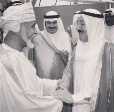 وكأننا نعيش شُعور الفقدِ مرتين💔💔.
#صباح_الأحمد_الجابر_الصباح 
#أعز_الرجال_وأنقاهم