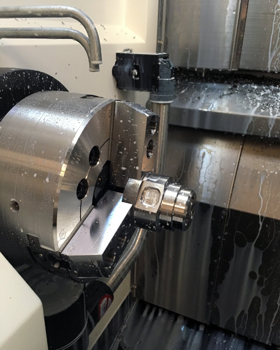 Since 1952, Hwacheon has been building quality machines in Korea. Their in-house manufacturing does everything from casting to spindles. This <a href="/hwacheonusa/">Hwacheon Machinery America, Inc.</a> C1 TurnMill features an 8” chuck, 6,000 rpm Spindle, 18 Station Turret, and a Tool Magazine with 12 Tools.
#selwaymachinetool