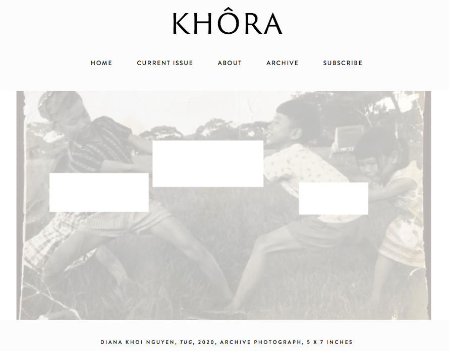 Meet Khôra! I'm thrilled to announce the birth of a dynamic new online arts space produced in collaboration with groundbreaking author Lidia Yuknavitch’s Corporeal Writing. Every month, Khôra will publish new work from ....  https://www.corporealkhora.com/   @LidiaYuknavitch  @corporealwrite