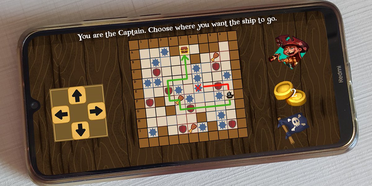 DangersAfloat's tweet photo. You and your mates are the crew and must reach the treasure, but the waters are full of dangers, like bombs 💣 and there is a traitor amoung you! 😈 They will try everything to sink the ship e steal the tresure. 💰 

#gamedev #indiegame https://t.co/Ke4ArTuWGL