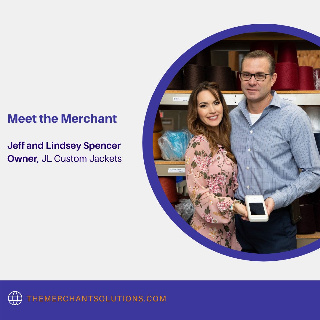 TheMerchantSol's tweet photo. It's time for #MeetTheMerchant 😍 Please welcome our third feature: Jeff and Lindsey Spencer, the owners of JL Custom Jackets, and head to our Instagram to read more 🙌 https://t.co/XiI9sPCBww