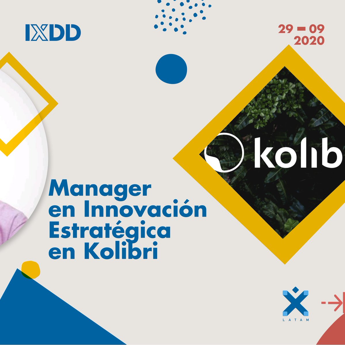 ixdalatam's tweet photo. Seguimos con @PremAmbiente  quien nos hablará de "Innovación y desarrollo sustentable: Repensando los modelos de negocio" #IxDD ¿Qué le preguntarías a Prem? https://t.co/nH17sicrXu