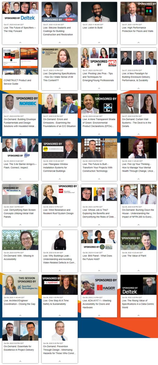 CheriseLakeside's tweet photo. The virtual #CONSTRUCTShow is next week. All sessions are FREE, open to ANYONE and you get CEU's in the process. Great, knowledgeable speakers! Register Here: https://t.co/YUzDEC053i #CSIKraken https://t.co/m3rhTctbk1