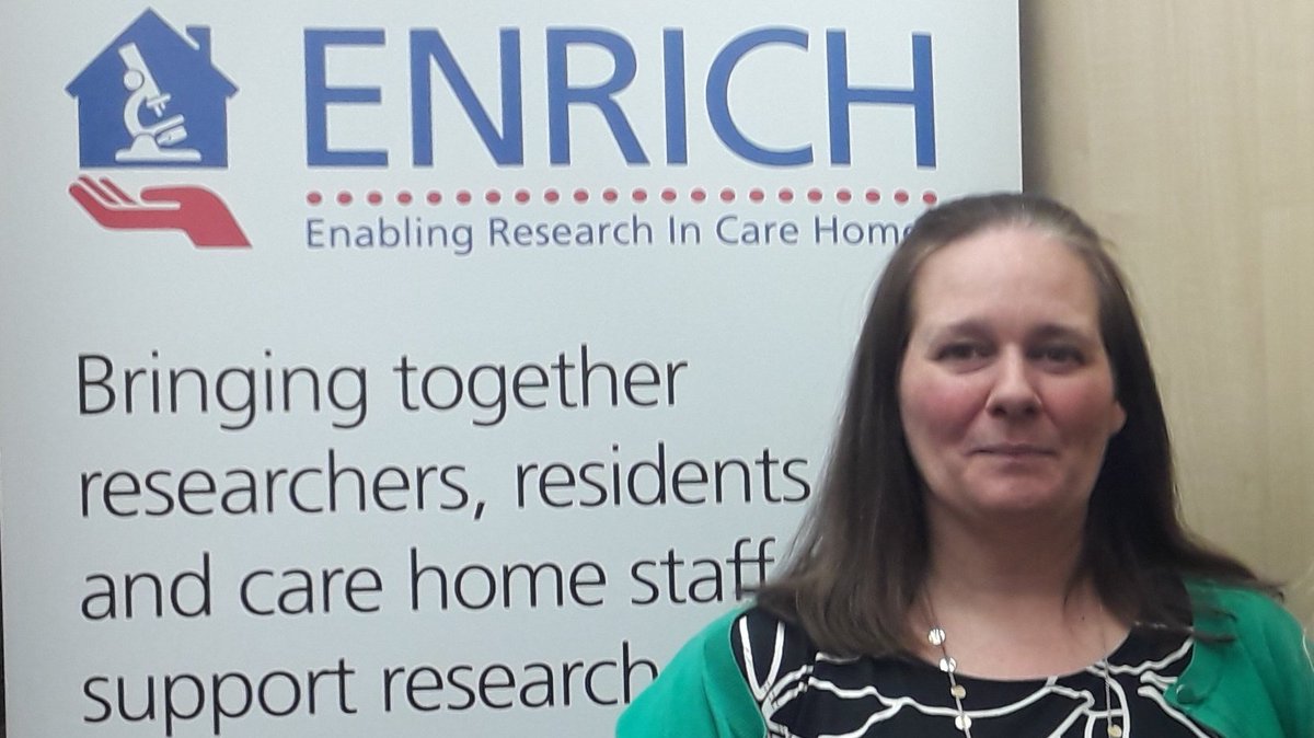 SandraPrew's tweet photo. Excited about helping care homes across England to have opportunity to #bepartofresearch. Proud to have been announced as ENRICH National Coordinator supporting @enrich_research https://t.co/hV3n5oS1yM