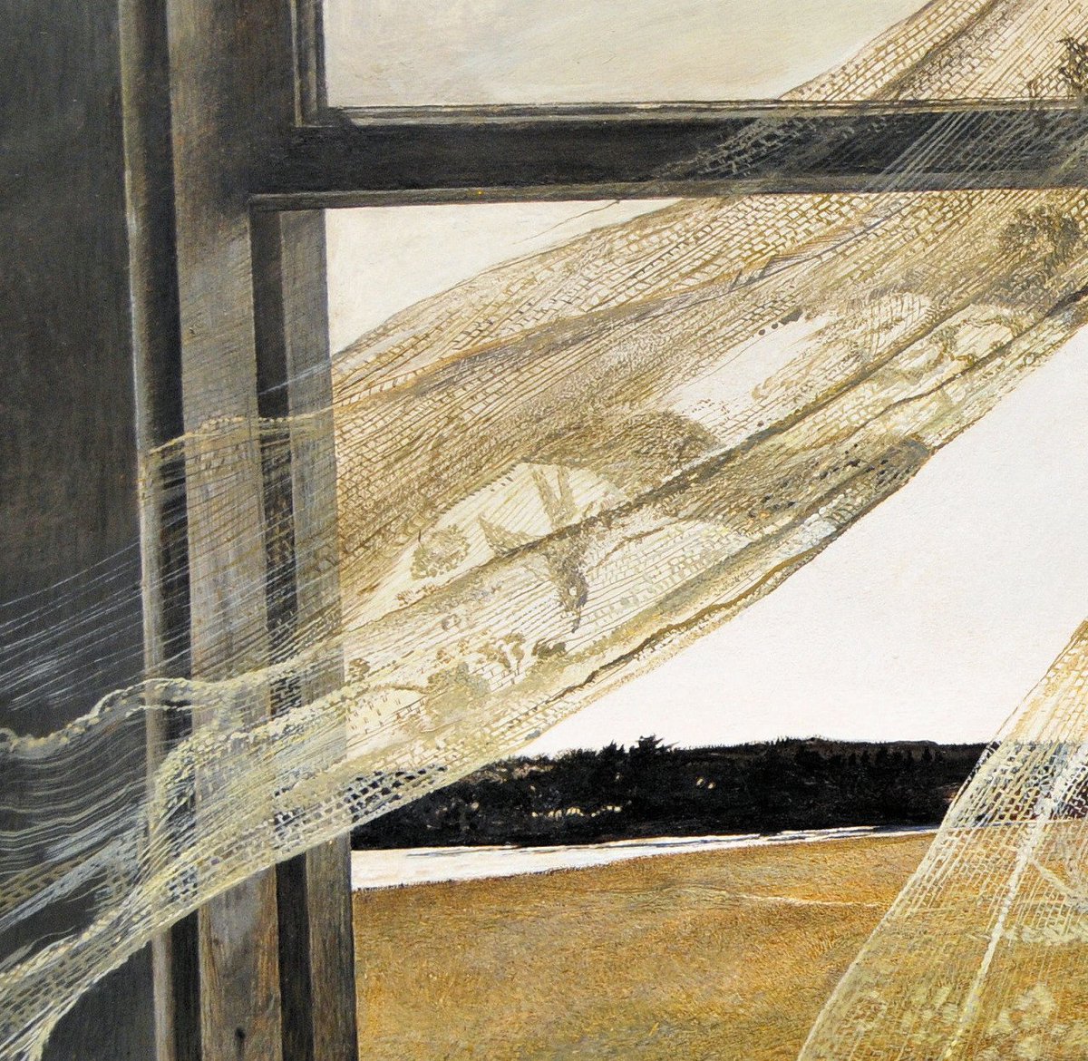 86. Andrew Wyeth • Wind from the Sea (1947)