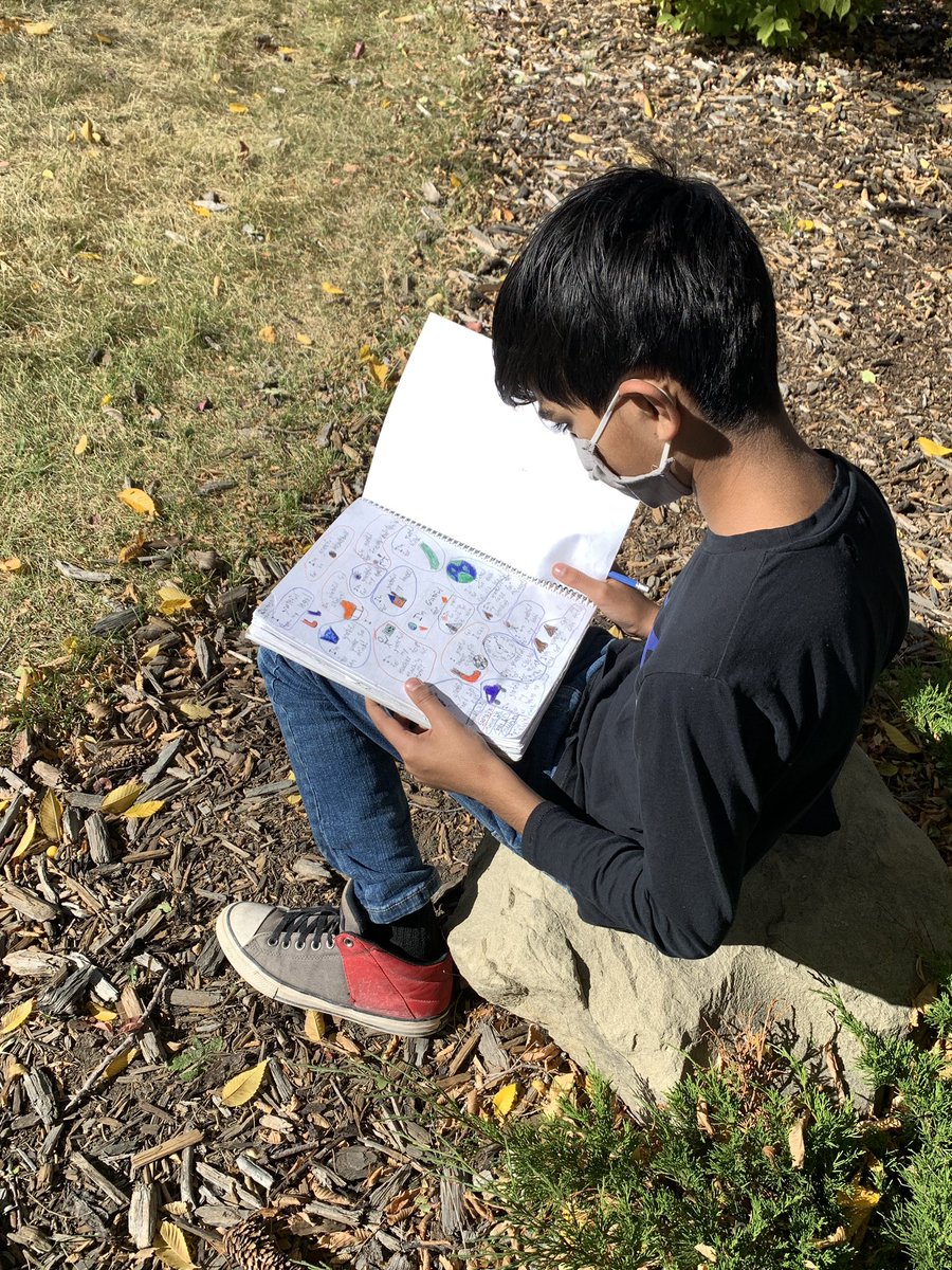 EdgemontGrade5's tweet photo. Spending time outside working on observing. https://t.co/QuW8d6NGV7
