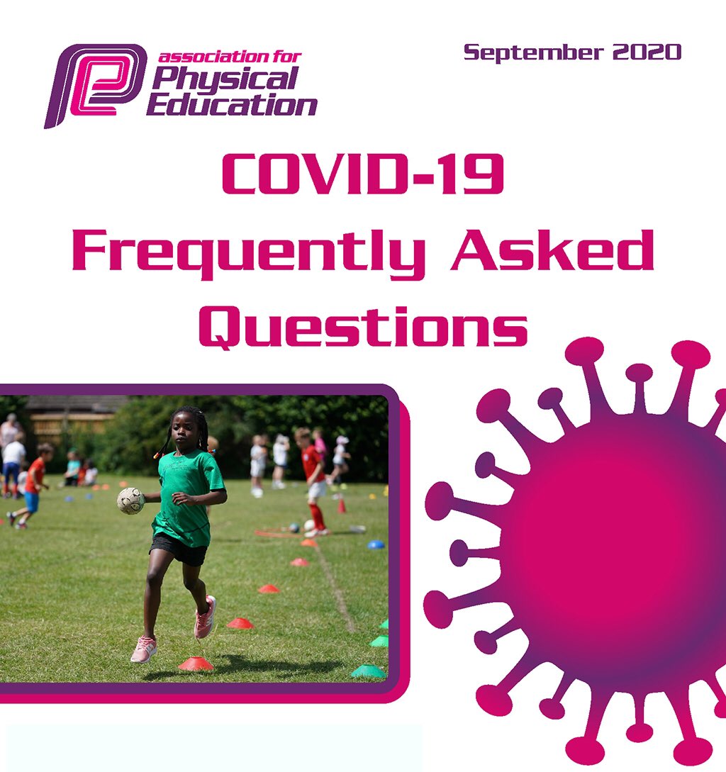 afPE_PE's tweet photo. ❗️As we continue to support the teaching workforce, access our 🆕 COVID-19 #FAQs document❗️

Topics covered include:

• Swimming
• Indoor PE Lessons
• Changing for Swimming Lessons
• Changing for PE
• Fixtures
• Contact within Lessons

Download it ⤵️
https://t.co/1nhtyWH3qZ https://t.co/5vGqajD0F9