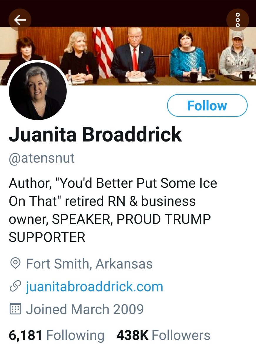 I won't call resisters out, but you are following this person