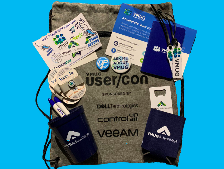MyVMUG's tweet photo. VMUG is giving away swag packs to 100 PEOPLE who share the #VMUGatVMworld love.👀

All you have to do is tag someone below who you want to see at @VMworld. Make sure your friends &amp; peers are joining us!

To enter, use #VMUGBringaFriend as you tag people! #vCommunity #VMUGUniverse https://t.co/el4oUidN1Y