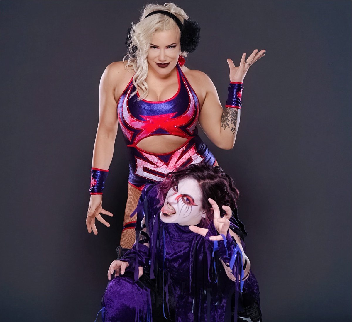 thetayavalkyrie's tweet photo. 🖤 It’s #TayaTuesday and tonight we take on @FearHavok and @nevaehOi4k in tag team action on a brand new episode of @IMPACTWRESTLING!! 8/7c on @AXSTV #Ragnarök #DeathMachines
#IMPACTonAXSTV https://t.co/uyxi4dMCsu