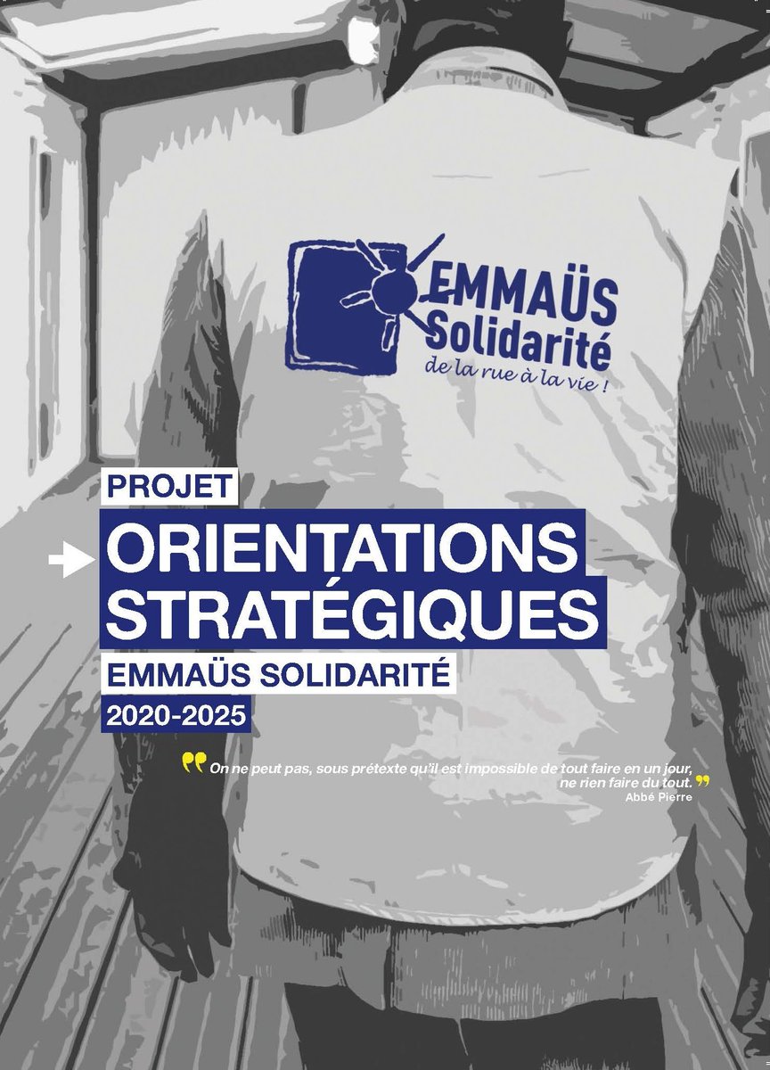 Face à l'augmentation des personnes à la rue, d'une crise de non accueil des migrants, des restrictions budgétaires... <a href="/EMMAUSolidarite/">Emmaüs Solidarité</a> adopte, à l'occasion de son Assemblée générale, de nouvelles orientations stratégiques pour les prochaines années 2020-2025