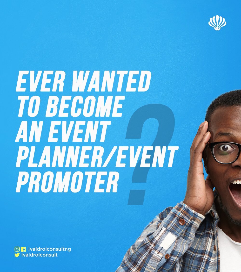 ivaldrolconsult's tweet photo. Ever wanted to become an event planner, promoter, influencer or expand your knowledge about events packaging?
Then this is for you.
A thread 👇🏼
#events #eventplanner #eventcourse #eventinfluencer #eventmanager #eventschool #ivaldrolconsultng #ivaldrolevents https://t.co/8UjIaiwIG8