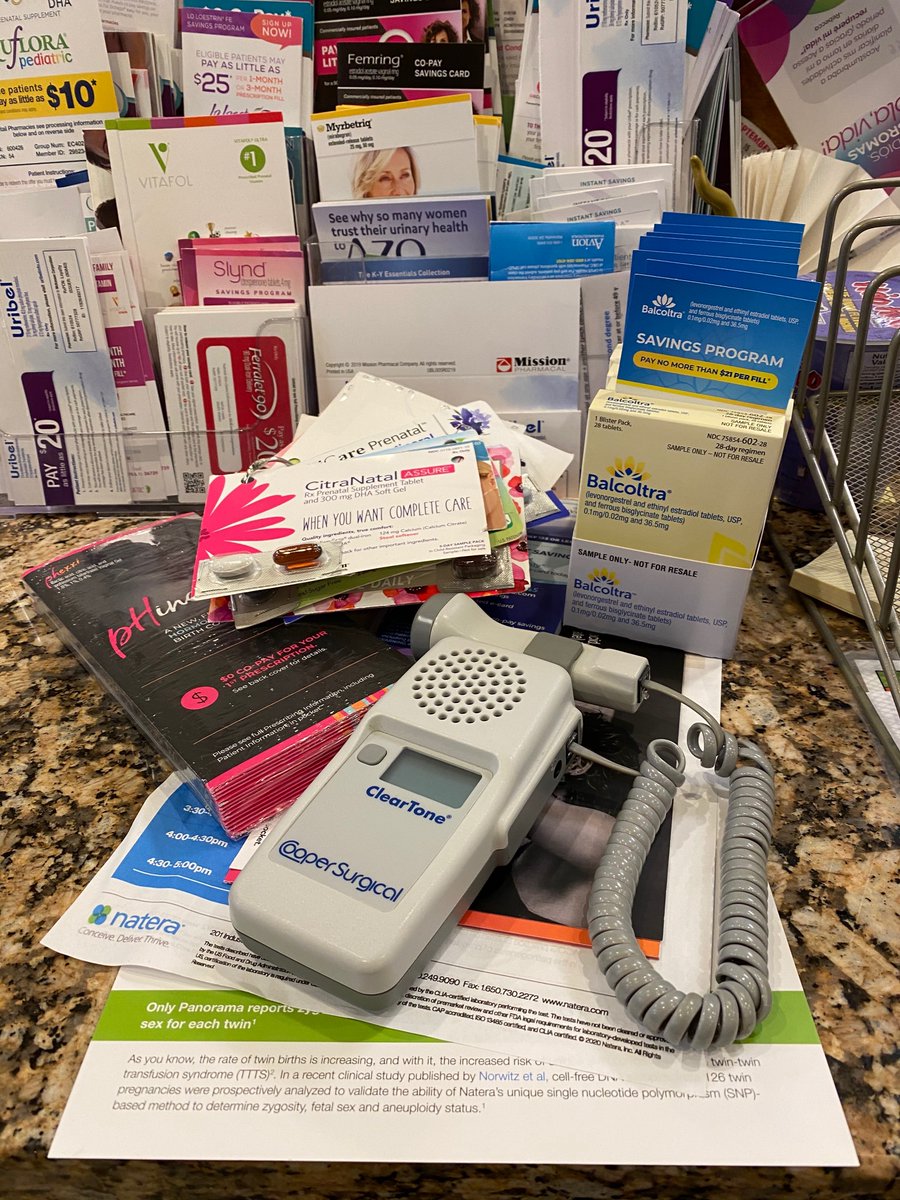 Spent this past month rotating with an amazing, fast-paced private practice Ob/Gyn (and @TCOM_UNTHSC alum!). Learned so much &amp; SO excited to be applying into this incredible field in a few short weeks! (And yes, that is a prenatal rolodex from the clinic 😀 )