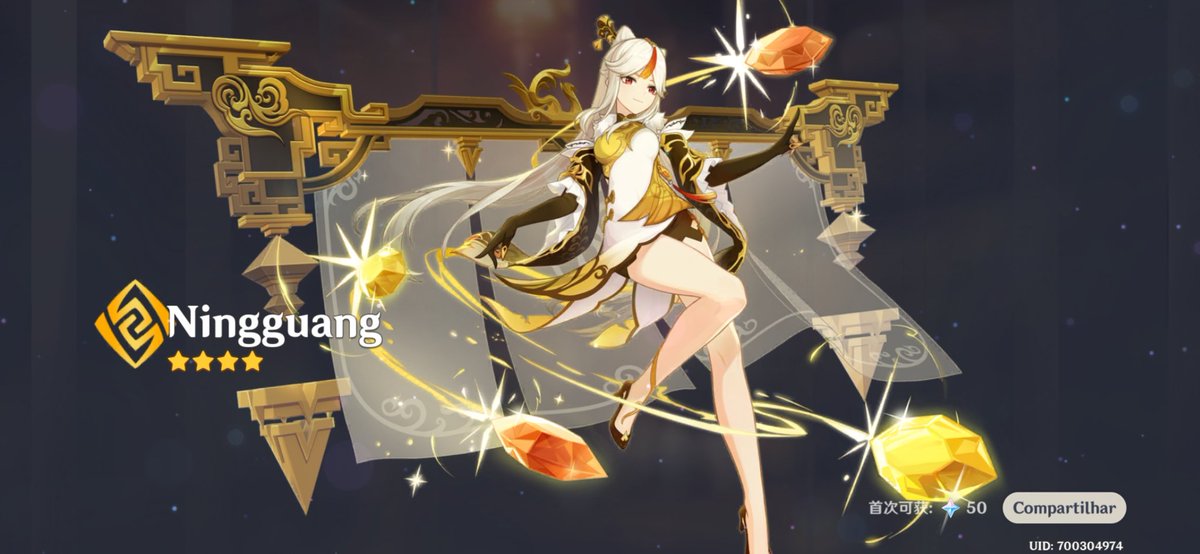 Jogando genshin Impact para mobile 
Conheçendo as personagens