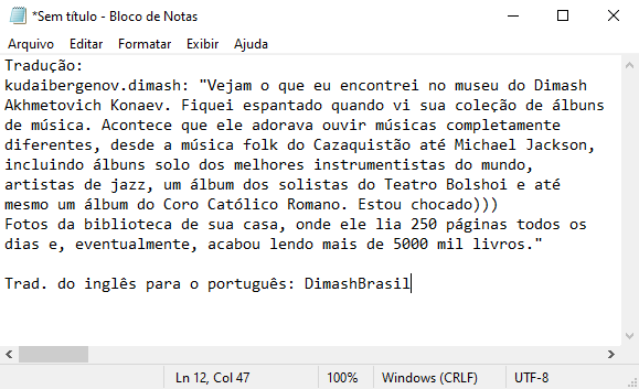 Dimash BR (em hiato) tweet media