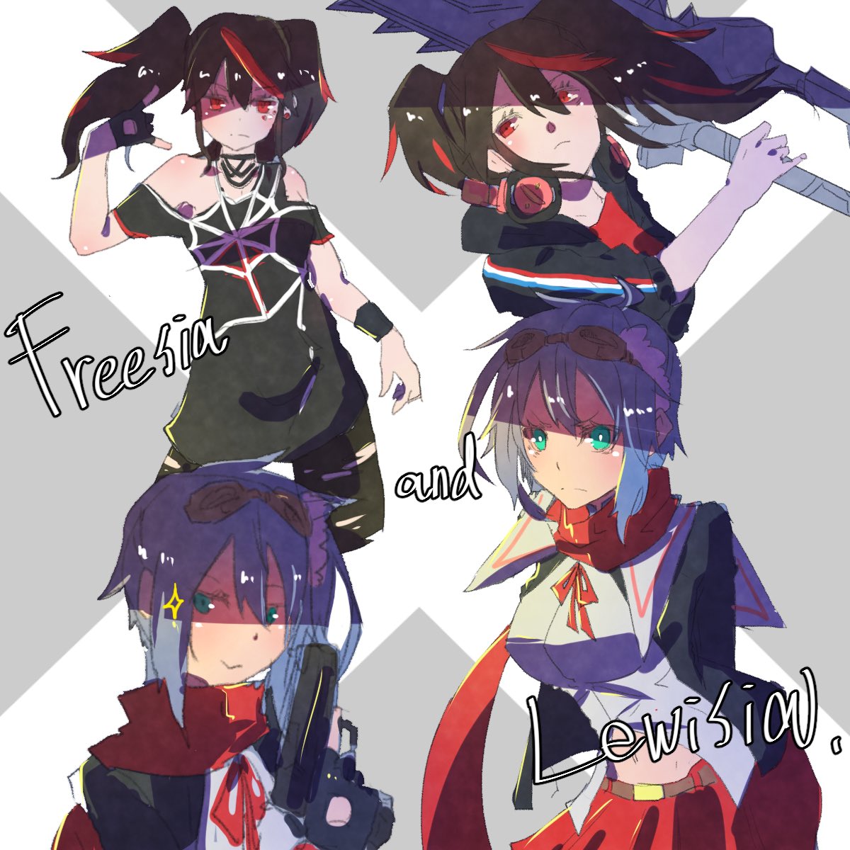 #メンテの日なのでイラストを描く
#フォロワーのアークスがrtしてくれてまだ見ぬアークスと繋がりたい
落書き中心に再掲。原初さんユニ下さい。 