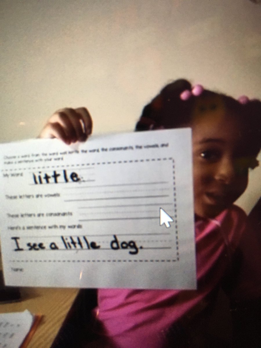 ASteeleKinder's tweet photo. Sight Word Practice -‘little’ https://t.co/6ePsjerl1k