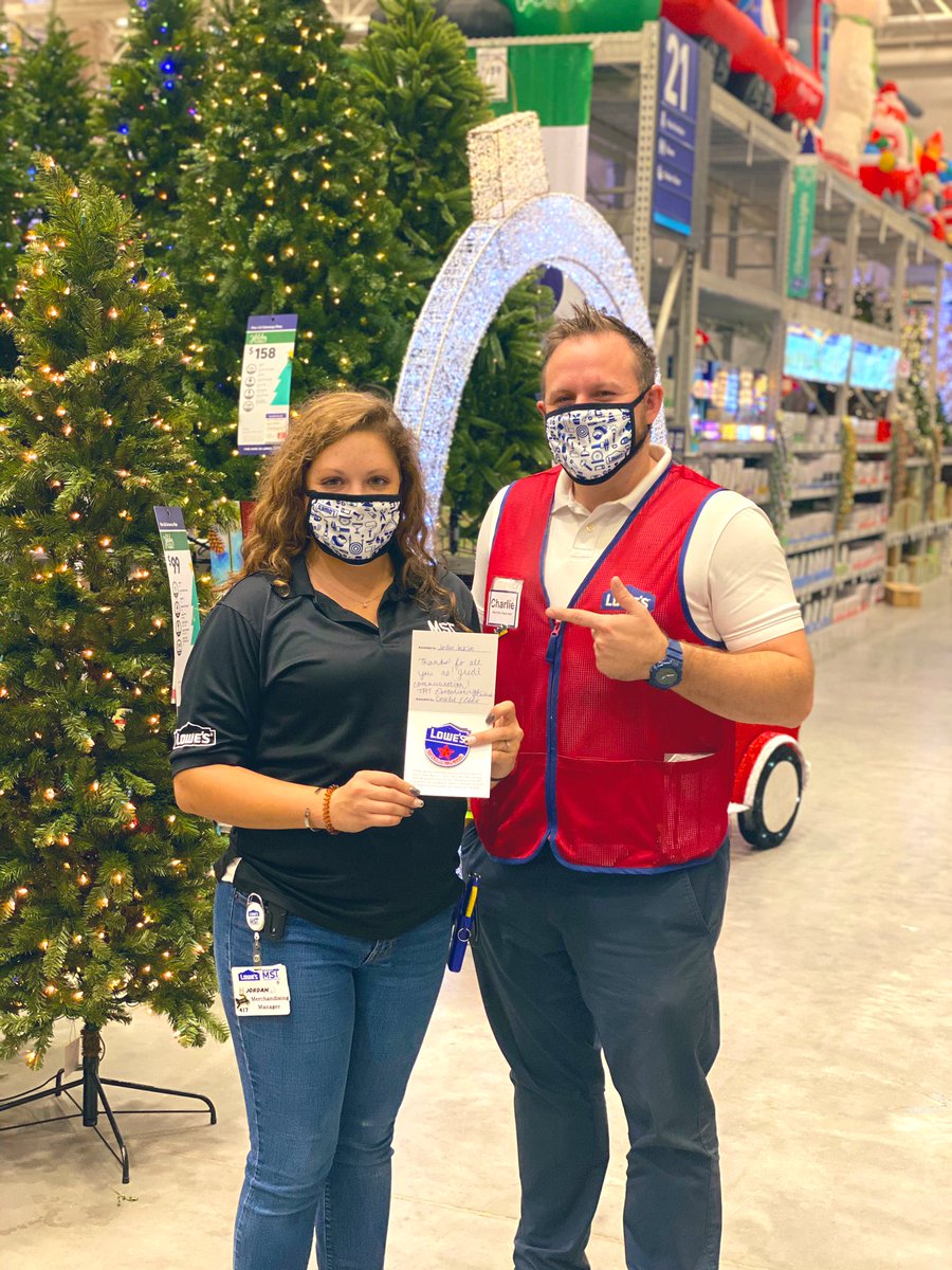 charlesatlowes's tweet photo. ✔️ Thank You MSM Jordan for being an awesome communicator to the team and your execution of TAT this year! We can’t thank you enough for your partnership here at Store 2458! ✔️@Lowes @DustinCornell5 @kennygrimsley @BlueBoxR1 @charlesatlowes @shadscarrette @BoltzBill https://t.co/QXKOmkPVos