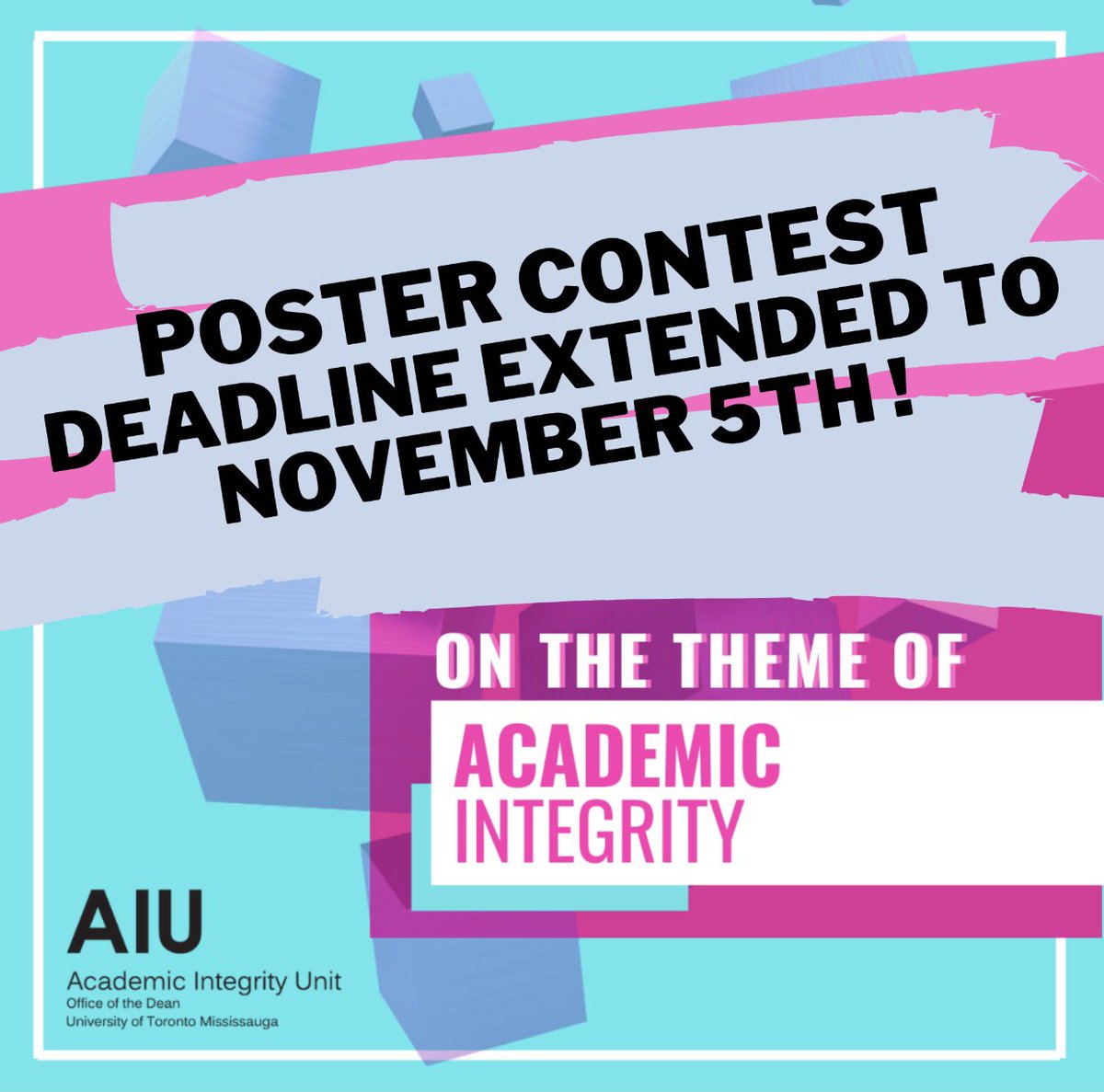 UTM_AIU's tweet photo. Deadline extended: 5th November, Winners announced on the 13th of November, #utm #uoft #postercompetition https://t.co/xXXxWf2lMe