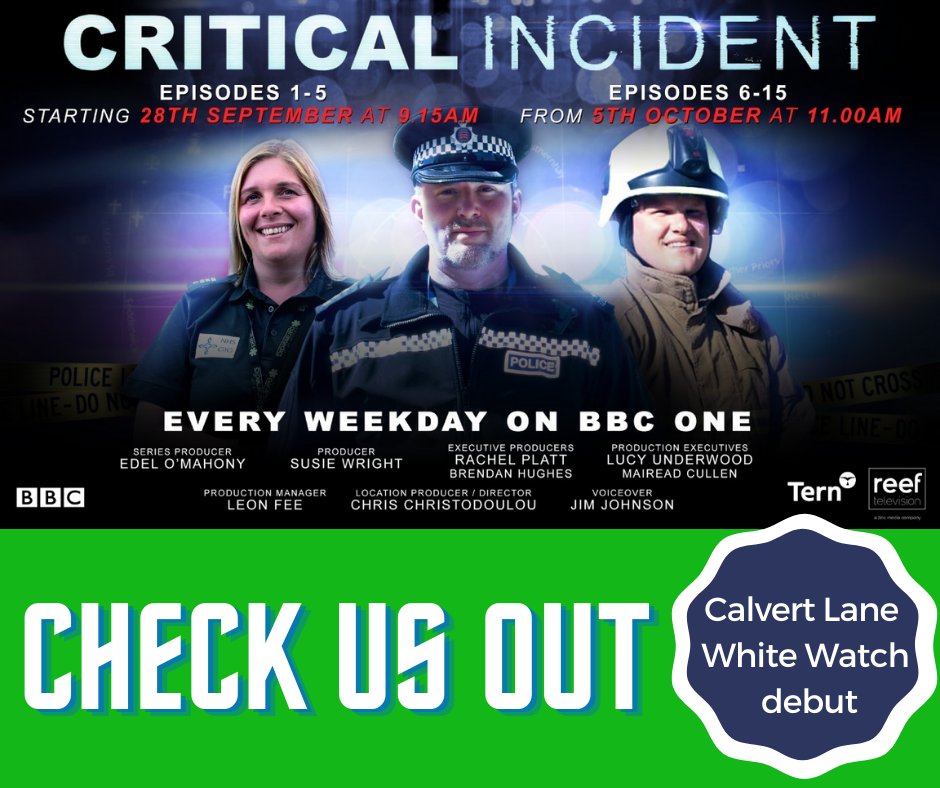 Check out our crews on BBC1 Critical Incident. Tune in tomorrow, at 9.15am.

With attacks on emergency service workers on the rise, this series uses bodycam and CCTV footage to tell the stories of brave 999ers assaulted in the line of duty.

#Emergencyworkers #DontCrossTheLine