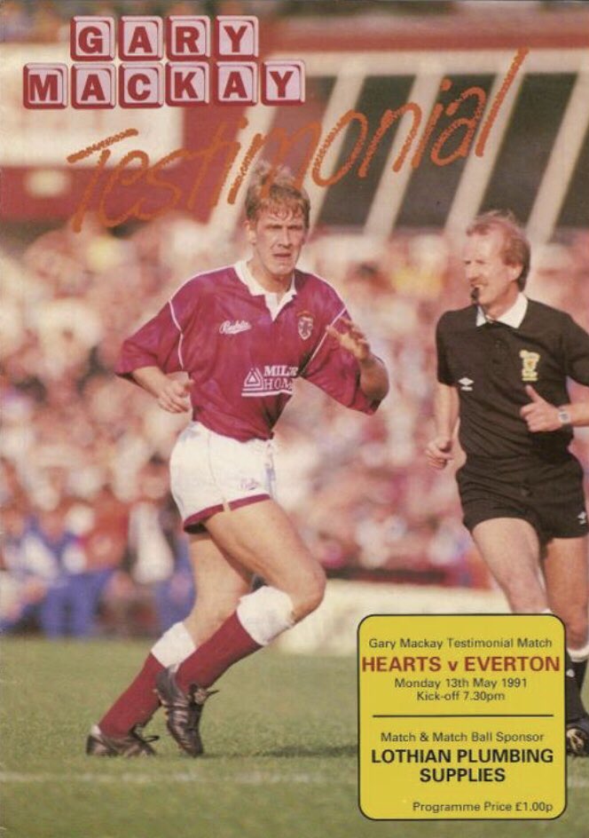 #101 Hearts 2-0 EFC - May 13, 1991. EFC headed to Edinburgh to face Hearts for the 1st time since 1987, in a post-season testimonial for Hearts’ Gary Mackay. EFC lost 0-2, due to a brace from Joe Jordan. See below for detailed stats on the game, thanks to  http://LondonHearts.com .