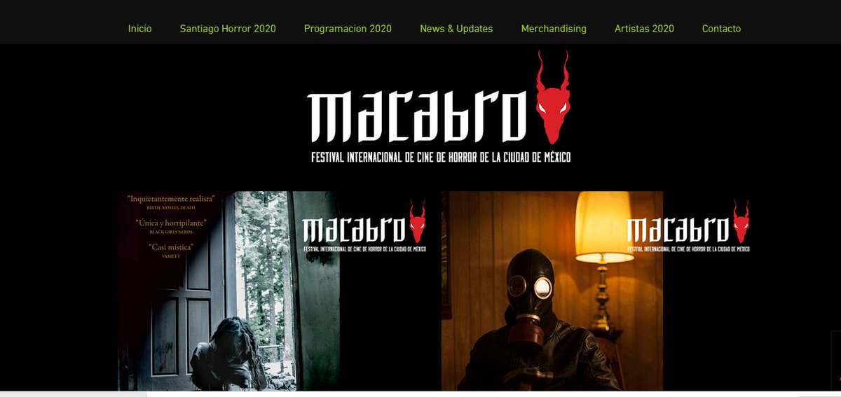 MacabroFICH's tweet photo. Hoy inicia la tercera edición del festival Santiago Horror Film Festival, con México como país invitado. Macabro presentará los cortometrajes Tóxico, ganador en #MacabroXIX; Hierba mala y el largometraje Feral, selección oficial en #MacabroXVIII.
https://t.co/dbW6eg4W70 https://t.co/rFp9fRmJ2P