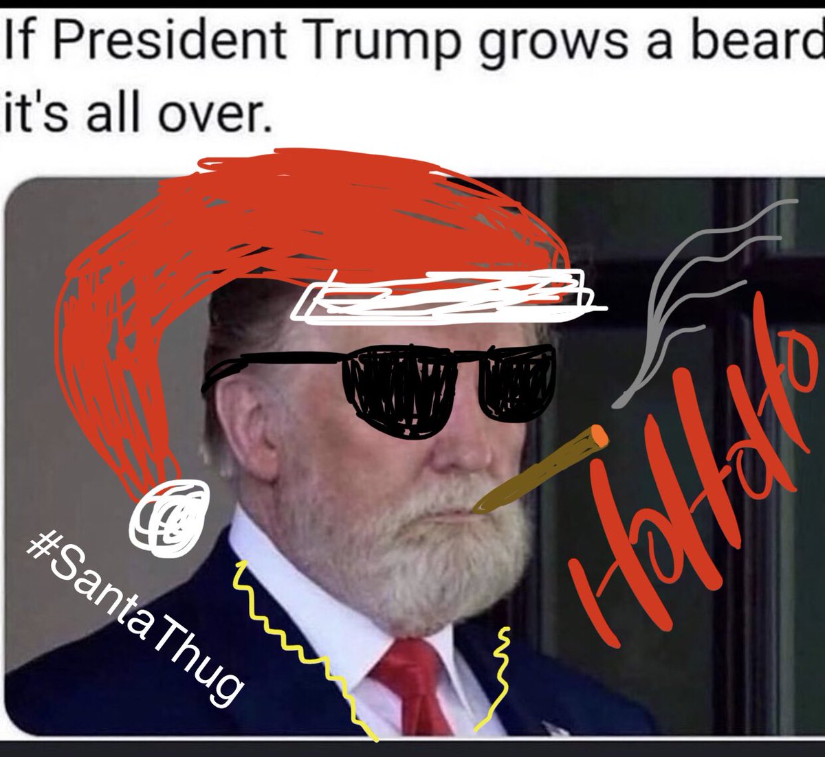 kingleosgold's tweet photo. Who else is pumped for the debate tonight? #PresidentT #PresidentThug #SantaThug #Trump2020 😎🇺🇸 https://t.co/hr87z6dHHb