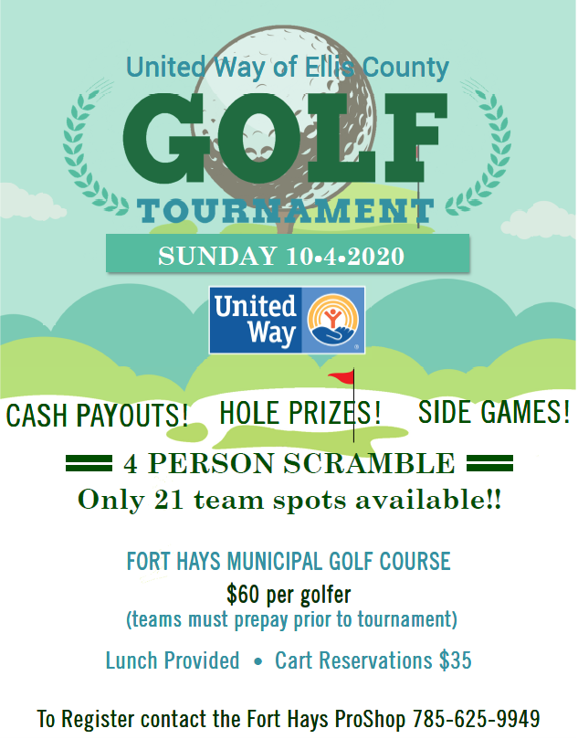 Still looking for plans this weekend? Get a team of four together and play some golf! There's still time to get your team signed up to enjoy a day of the green. To enter visit liveunited.us/golf-tournament