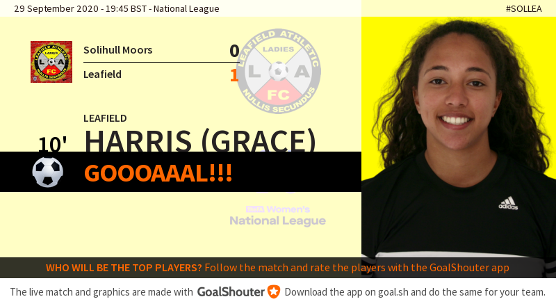 LeafieldAthLFC's tweet photo. 10' #SOLLEA 0-1: Harris (Grace) (Leafield Athletic Ladies FC) scores a wonder goal!! https://t.co/q6JjSX6CmP