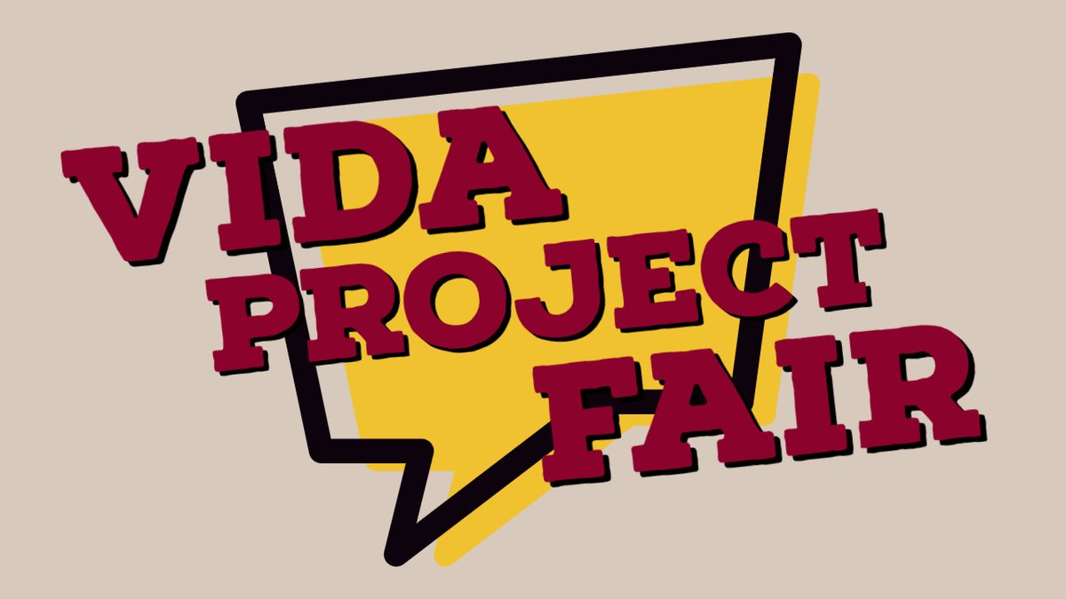 Learn how to get involved with civic engagement, social #justice activism and #community service—from home! The VIDA Project Fair is this Thursday, Oct. 1, at 11 a.m. via Zoom. Explore opportunities from 20+ organizations. Visit bit.ly/3ie6PKt for more info.