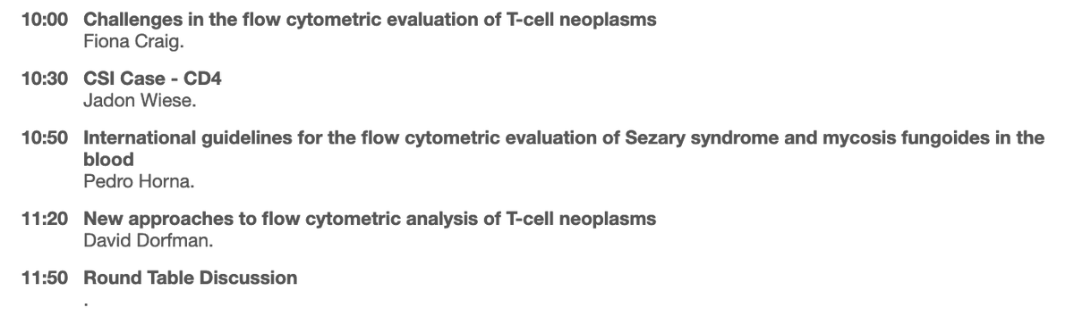 sindhucherian's tweet photo. Outstanding plenary session at #FlowICCS20 this morning on T cell lymphoma!  If you missed it live, the session will be available to registrants on demand till Oct 31, 2020.  Registration is free and open to all. https://t.co/Km0v5xCxAz