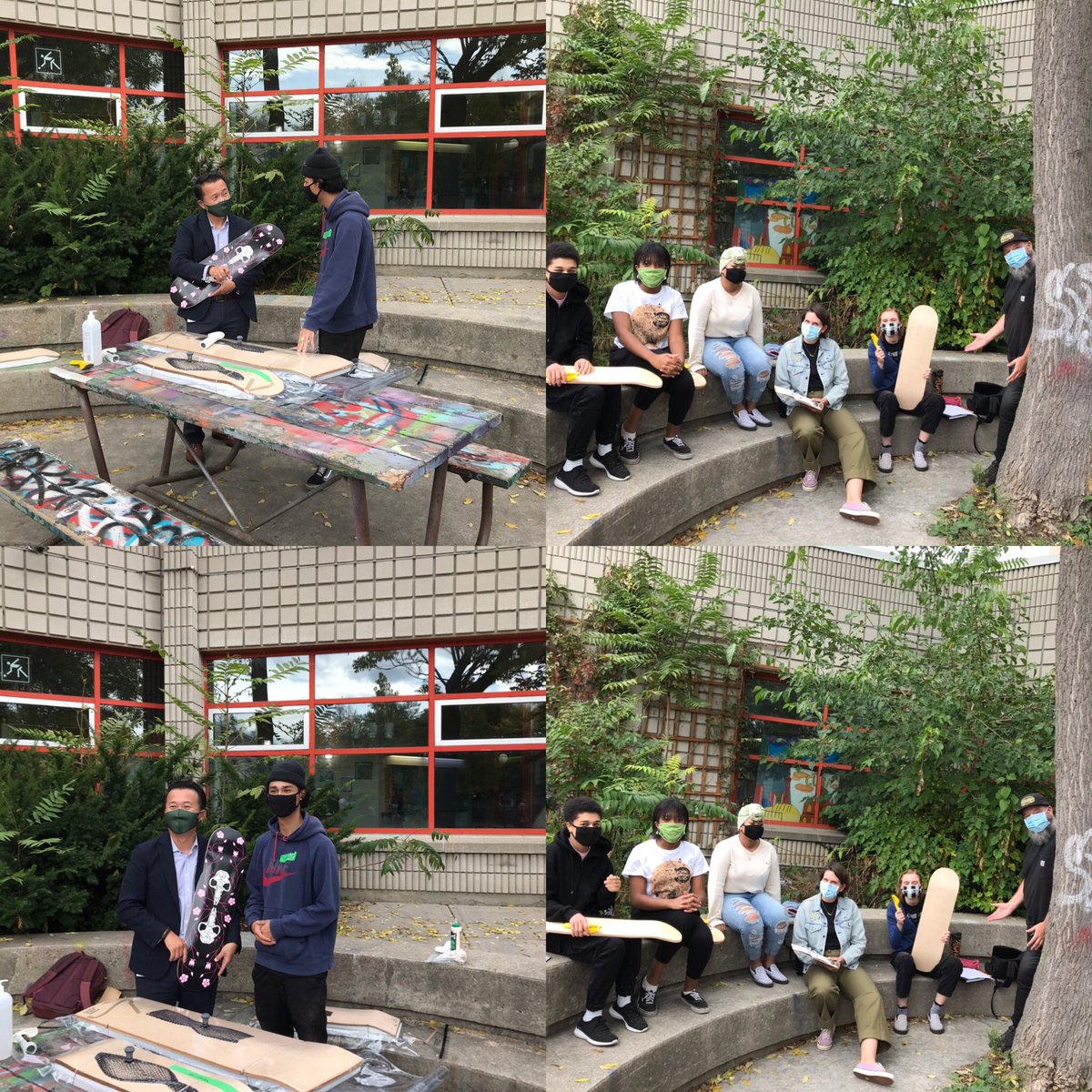 Visiting <a href="/CraigOSF/">OSF</a> students with <a href="/pctdsb/">Peter Chang</a> to see their beautiful, creative work.  Check them out!