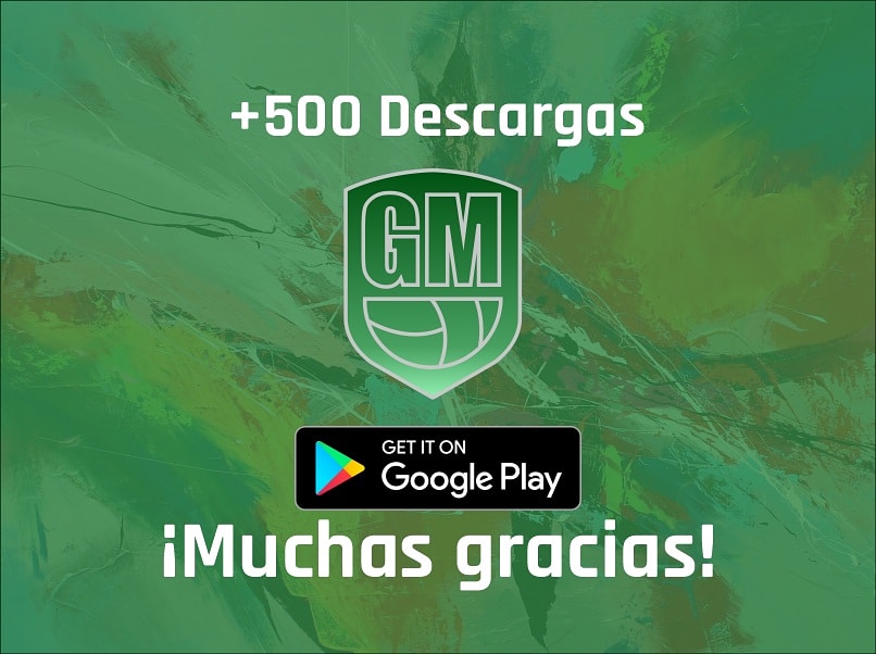 GolManager's tweet photo. Superadas las 500 descargas en Google Play comenzamos en breve una nueva etapa con la actualización ya que estamos pendiente se verificación en android y por fin estaremos en IOS tras mucho trabajo. Esperemos que les guste. ¡Muchas gracias! #Golmanager https://t.co/DQ9KruIwIc