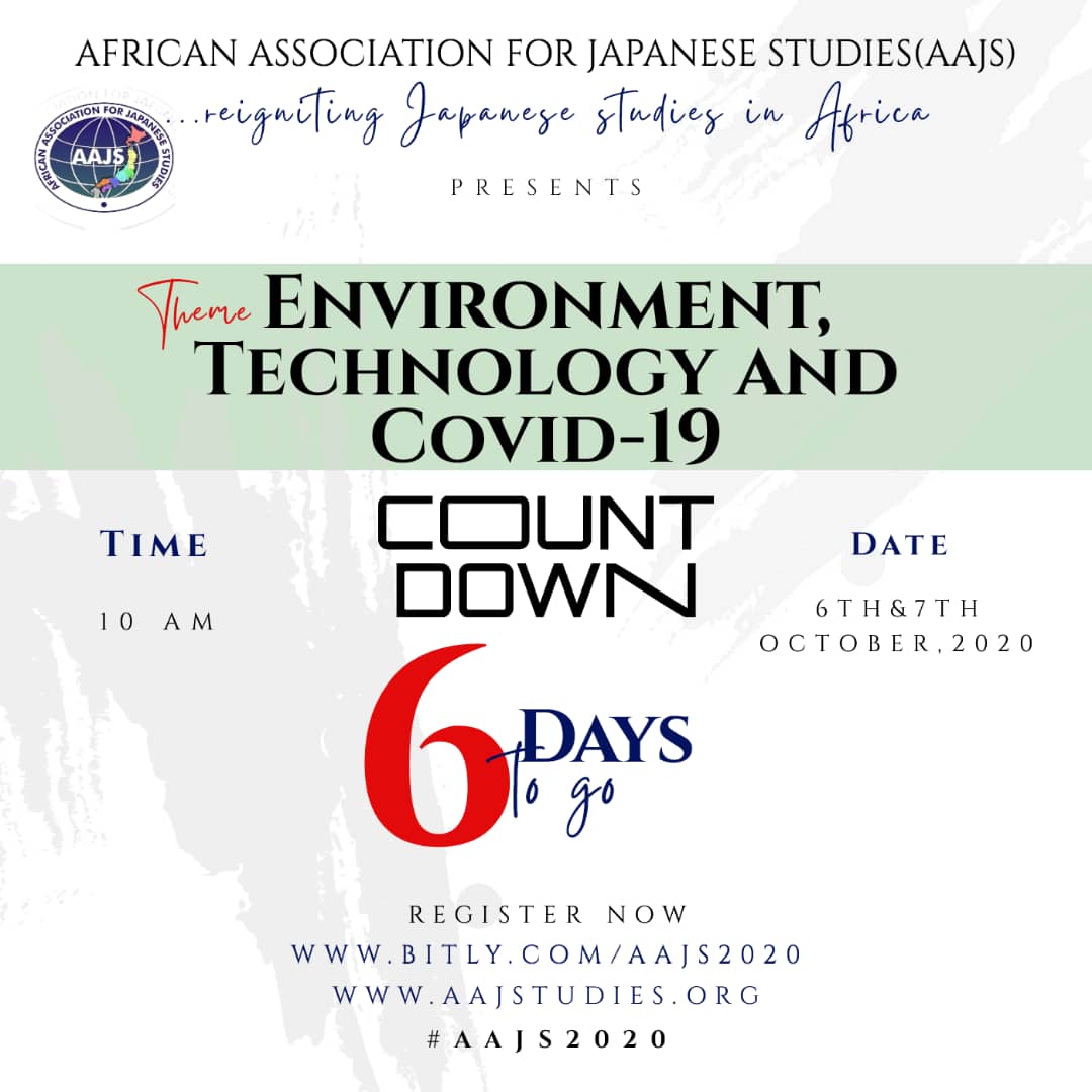 @DoyinDr @AfricanAajs We are almost there! It's 6 days to go. JOIN us. Register at aajstudies.org