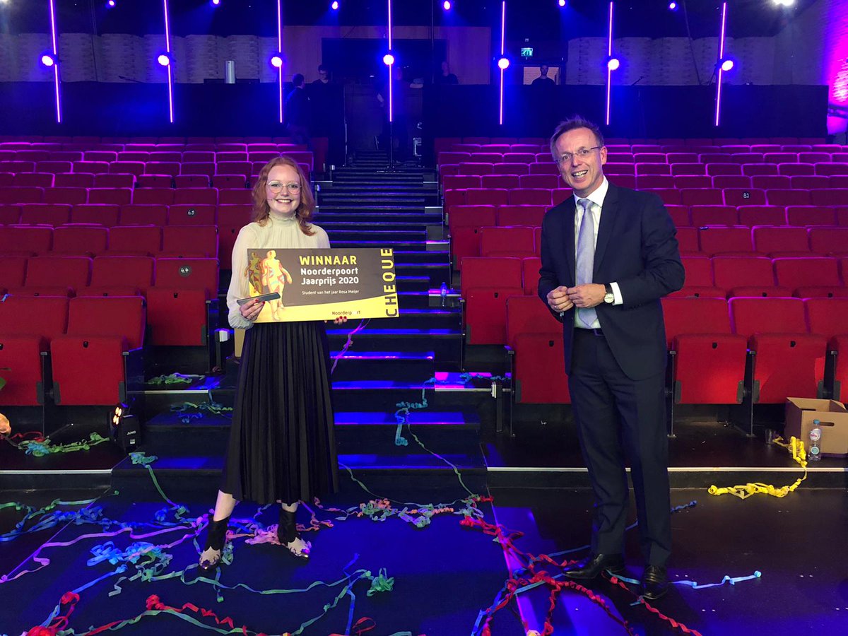 🗣️ Juryvoorzitter <a href="/renepaas/">René Paas</a>: "De pitch van Rosa heeft ons betoverd. Ze is een fantastische ambassadeur van het #mbo en van #Noorderpoort." 

Bedankt voor het kijken! 

#npjaarprijs2020 #trots