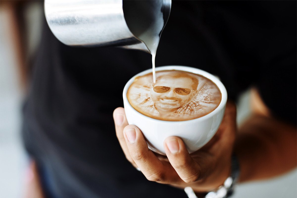 It’s ok to start the day gazing into your coffee cup. It’s when it gazes back that’s … no, wait, that’s ok too😊☕️  Happy #NationalCoffeeDay!